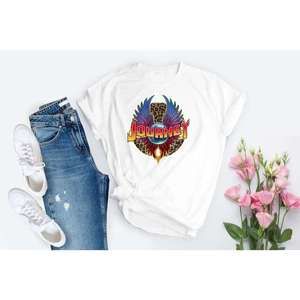 Journey Leopard T Shirt Merch Music Band